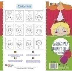 Careta Cart. 300Gr. Blancanieves Pack 12
