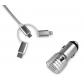 cargador-coche-2xusb-dual-car-charger-alum-24a-cable-3-in-1-silver