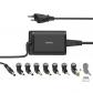 Cargador universal portátil HAMA 8 adapt. de 15-19V/45W