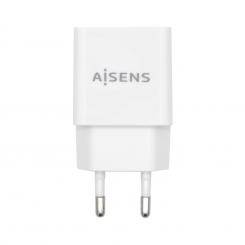 AISENS Cargador USB 10W Alta Eficiencia, 5V/2A, Blanco