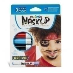 Carioca Maquillaje Carioca Barra Carnaval C/3