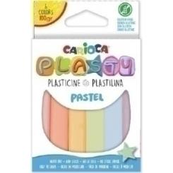 Carioca Plastilina Carioca Pastel Barra C/6