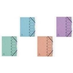 Carp.Clasif.EXACOMPTA Cart.A4+ 7 Dp.Sur