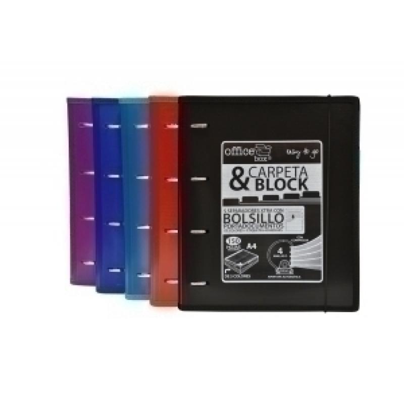 carpebloc-office-box-a4-4an32-mm-mixtas-automaticas-150hj90grcuadric5x5-cierre-de-goma-5-separadores-extra-rigidos-con-indicadores-y-bolsillo-expositor-de-6