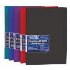 Carpeta A3 Office Box 40 Fundas SUPRA Negro