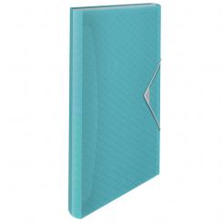 Carpeta acordeón ESSELTE ColourBreeze PP. Con 6 separadores, azul