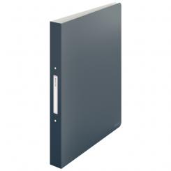 Carpeta anillas LEITZ Cosy, 2 x 25mm RR, DIN A4, gris