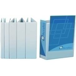 Carpeta Canguro Iberplas Pvc A3 Apdo. 4 An.Mixtas 40Mm Blanco