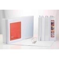 Carpeta Canguro Pardo Pvc A4 4 An.Mixtas 50Mm Blanco