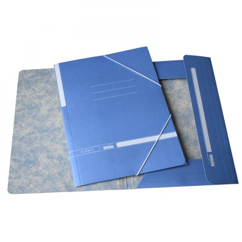 carpeta-carton-mk-folio-con-solapas-azul