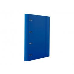 Carpeta Carton Plus 4 anillas 20 mm Recambio Azul
