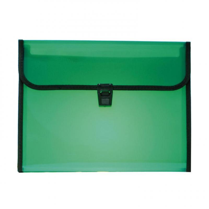 carpeta-clasificadora-plus-pp-broche-traslucido-verde