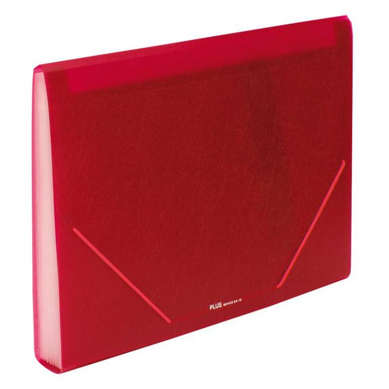 carpeta-clasificadora-plus-pp-goma-12-departamentos-opaco-rojo