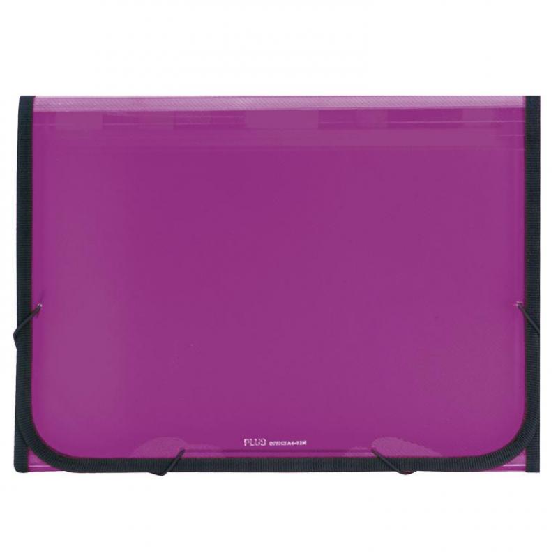 carpeta-clasificadora-plus-pp-goma-12-departamentos-traslucida-fucsia