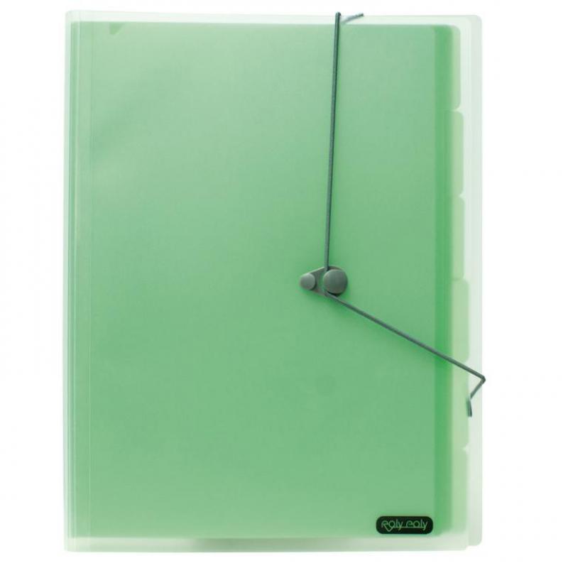 carpeta-clasificadora-plus-pp-goma-12-departamentos-traslucida-verde