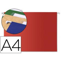 Carpeta colgante LIDERPAPEL A4 roja