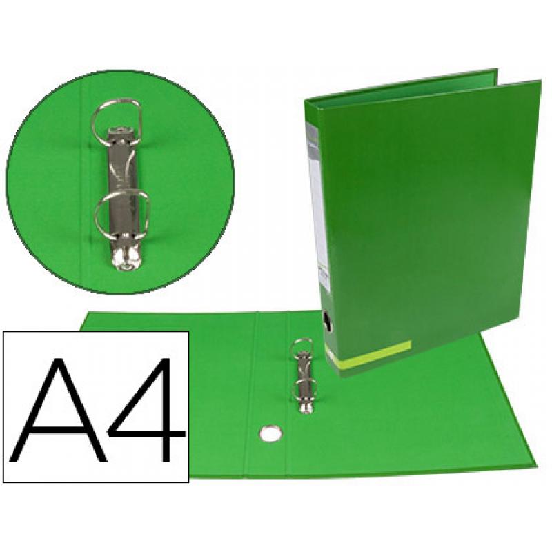 carpeta-de-2-anillas-25-mm-mixtas-liderpapel-a4-forrado-color-system-con-ollao-y-tarjetero-verde