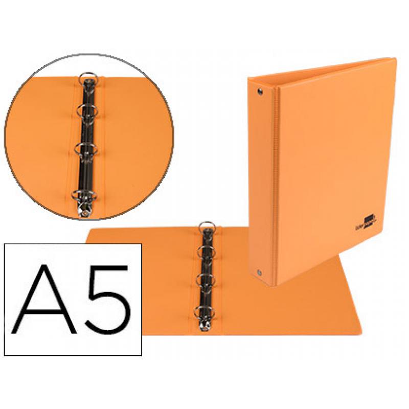 carpeta-de-4-anillas-25-mm-redondas-liderpapel-a5-carton-forrado-pvc-naranja