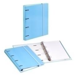 Carpeta de anillas Carchivo Soft A4 4 anillas 100 H Azul