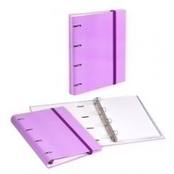 Carpeta de anillas Carchivo Soft A4 4 anillas 100 H Malva