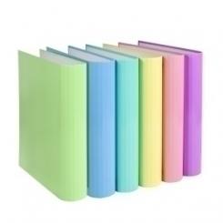 Carpeta De Anillas Carchivo Soft Carton Plastificado Brillo A4 4 An.Mixta 25Mm Surtido (6 Col.)