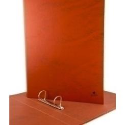 Carpeta De Anillas Mariola Carton Fº Apaisado 2 An. 40Mm Mixtas Cuero