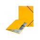 Carpeta de cartón con gomas LEITZ Recycle. 100% reciclable. DIN A4, amarillo