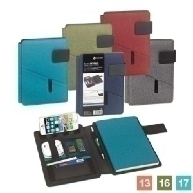 carpeta-de-congresos-carchivo-venture-a5-con-atril-block-porta-boligrafo-y-trabilla-surtido