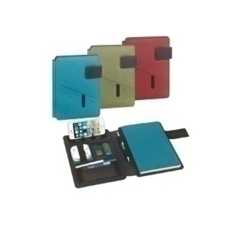 carpeta-de-congresos-carchivo-venture-a5-con-atril-block-porta-boligrafo-y-trabilla-turquesa