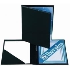 Carpeta De Congresos Iberplas Pvc Fº Acolchada Negro