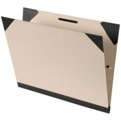 Carpeta De Dibujo Canson Brut Personalizable C/Gomas 61X81 Gris