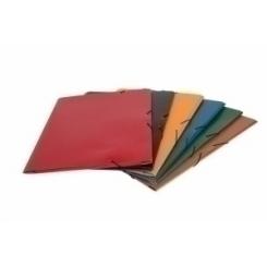 Carpeta De Dibujo Mariola Carton Gomas Y Solapas A3 Azul
