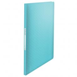 Carpeta de fundas ESSELTE Colour'Breeze PP. Tapas flexibles. 40 fundas. DIN A4, azul