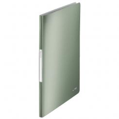 LEITZ Carpeta de fundas Style. PP. 40 fundas. DIN A4, verdeceladón