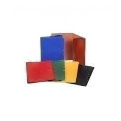 Carpeta De Gomas Y Bolsa Carchivo Carton Fº Azul