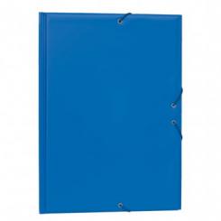 Carpeta De Gomas Y Solapas Alces PVC Fº Azul Claro