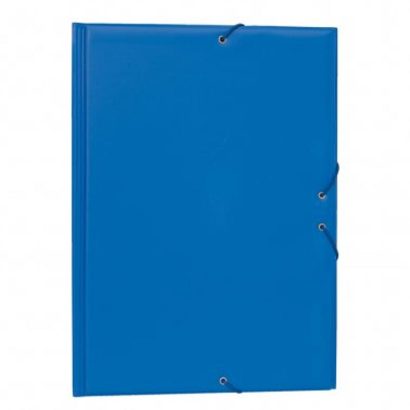 Carpeta De Gomas Y Solapas Alces PVC Fº Azul Claro