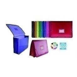 Carpeta De Gomas Y Solapas Colorline Pp Xxl Con Fuelle Surtido