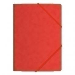 Carpeta De Gomas Y Solapas Dohe Carton Fº Rojo
