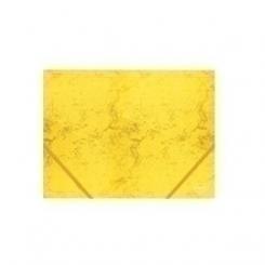 Carpeta De Gomas Y Solapas Forofis Carton A4 Amarillo