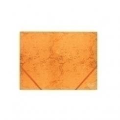 Carpeta De Gomas Y Solapas Forofis Carton A4 Naranja