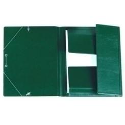 Carpeta De Gomas Y Solapas Iberplas Pvc 4º Verde