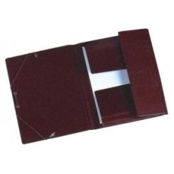 Carpeta De Gomas Y Solapas Iberplas Pvc Fº Prolong. Burdeos