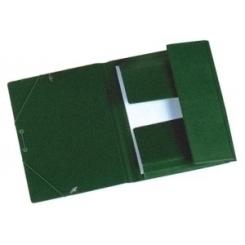 Carpeta De Gomas Y Solapas Iberplas Pvc Fº Prolong. Verde