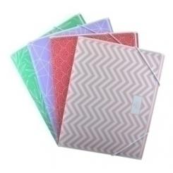 Carpeta De Gomas Y Solapas Office Box Pp A4+ North Glace (Surtido)
