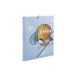 Carpeta De Gomas Y Solapas Pardo Muxote Carton Forrado Fº Soñar