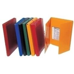 Carpeta De Gomas Y Solapas Saro Carton Nº10 Gofrado Brillo Fº Rojo