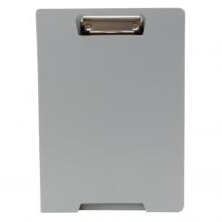 Carpeta de pinza Miniclip Plus A4 PP Gris