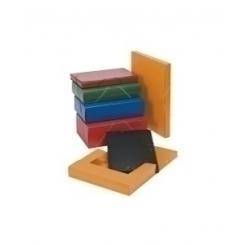 Carpeta De Proyectos Carchivo Carton Pintado A4 Gomas  15Cm Amarillo
