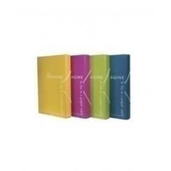 Carpeta De Proyectos Carchivo Immagine Carton Reciclado A4 Gomas  4 Cm Fucsia